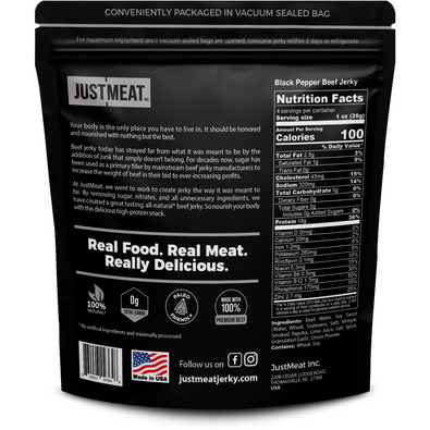Black Pepper Beef Jerky / 1